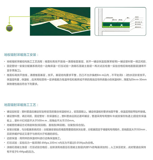 乐天堂PE-RT地暖管安装注意事项